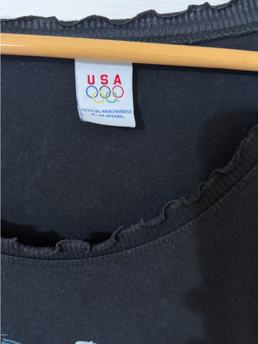 USA Olympic Training Center Women's Black Short Sleeve Graphic Tee - Picture 3 of 4